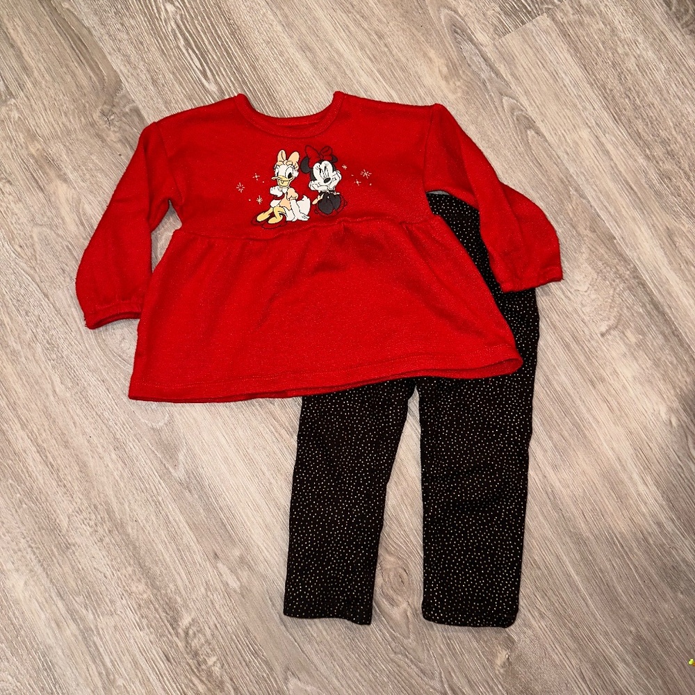 Disney Minnie Mouse Baby Girl Winter Outfit 18-24months